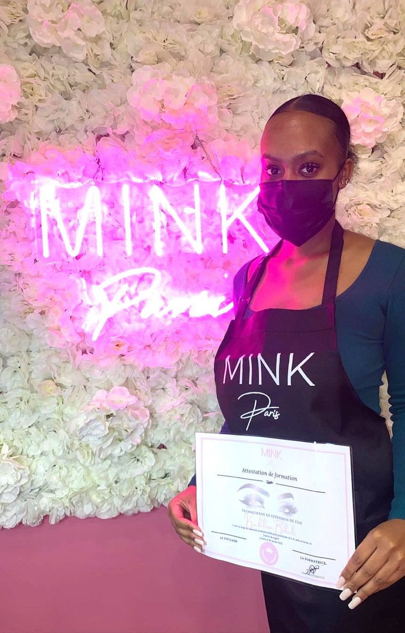 Diplomée Mink Paris academy